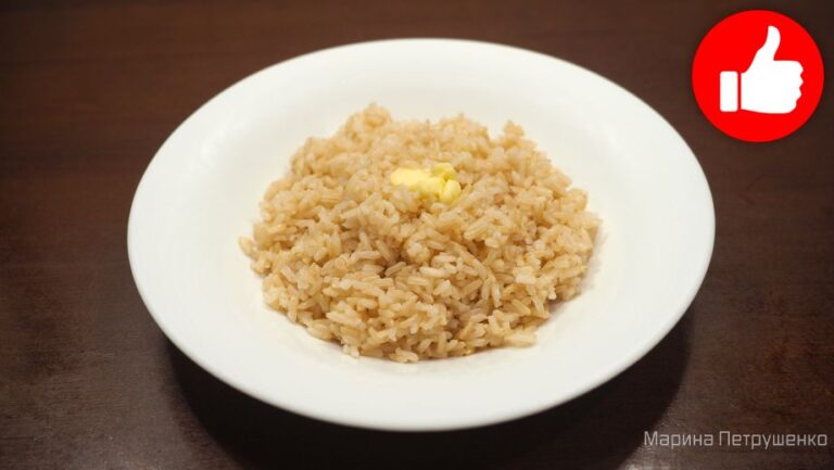 Вкусный бурый рис в мультиварке