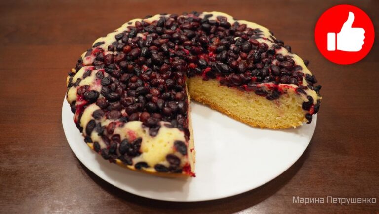 Пирог с творогом и свежими ягодами - Пошаговый рецепт с фото. Выпечка. Пироги
