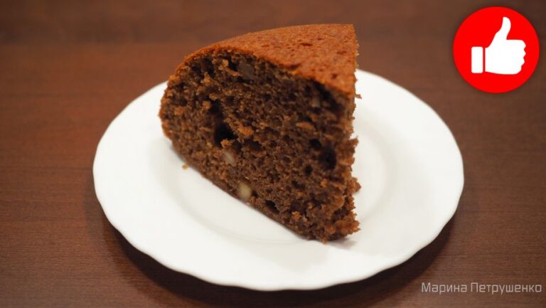 Вкусный шоколадный пирог с творогом в мультиварке