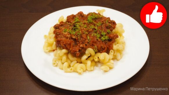 Вкусная подлива из мясного фарша в томатном соусе в мультиварке