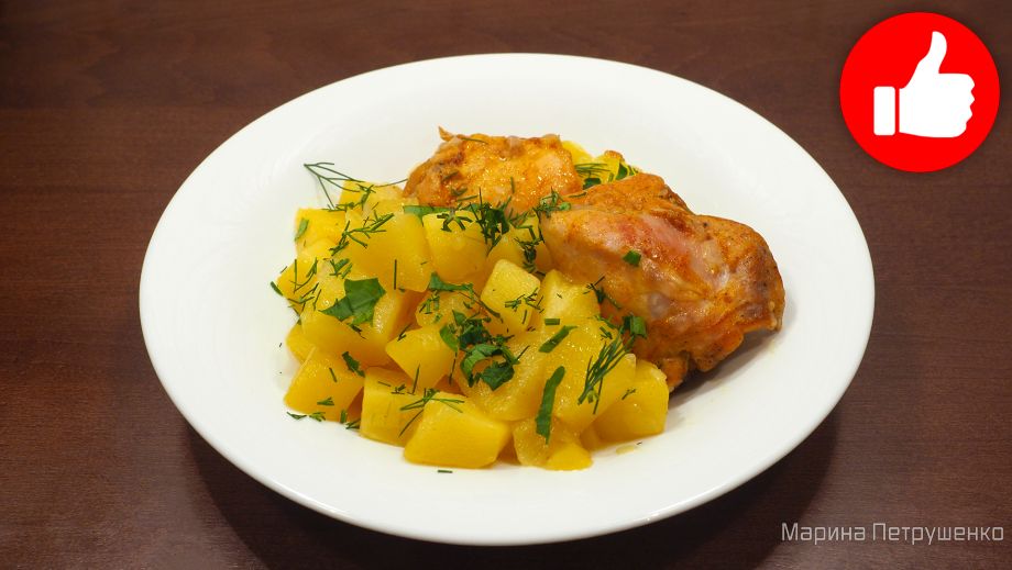 Курица с картошкой в мультиварке Редмонд — рецепт с фото пошагово