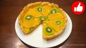 Вкусный Песочный пирог с апельсином в мультиварке