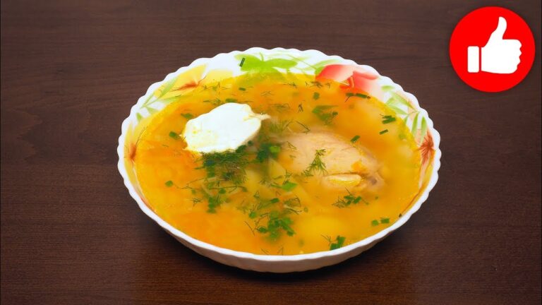 Вкусный Куриный суп с вермишелью в мультиварке