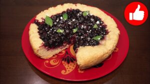 Вкусный Открытый пирог с ягодами в мультиварке