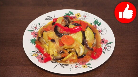 Вкусные Запечённые овощи в мультиварке