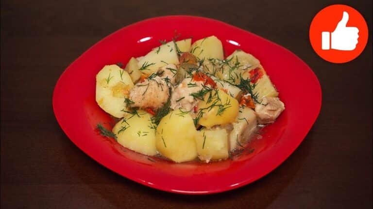 Вкусная Курица с картошкой и овощами в мультиварке
