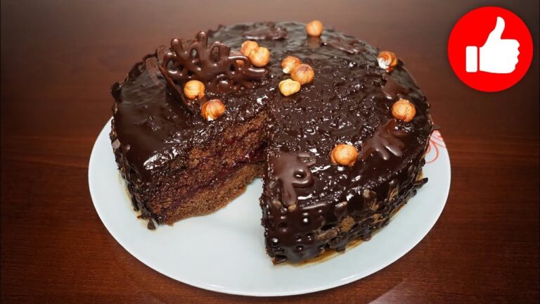 Вкусный Торт чернослив в шоколаде в мультиварке
