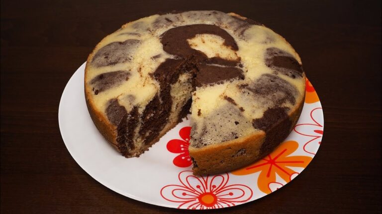 Как приготовить шоколадный мраморный кекс - Рецепт Бабушки Эммы