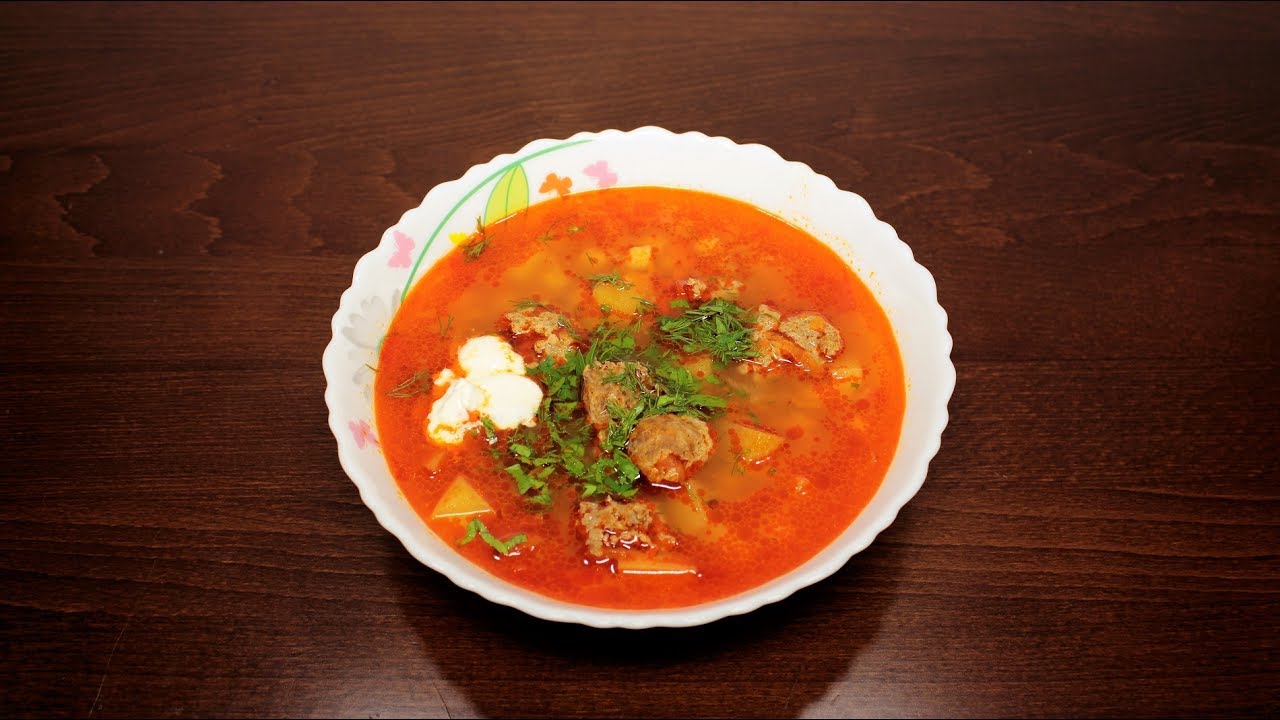 Турецкий куриный суп с нутом