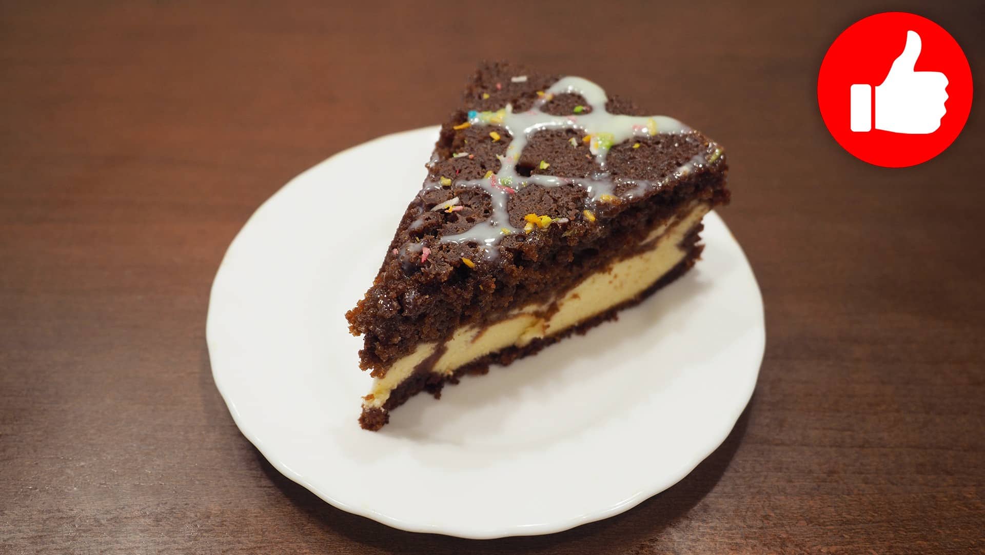 Вкусный Шоколадный пирог с творожной начинкой в мультиварке