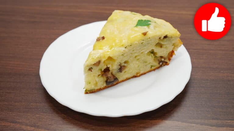 Вкусный пирог с сыром в мультиварке