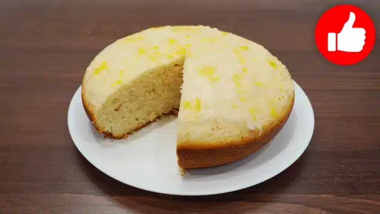 Вкусный кекс на йогурте с лимоном в мультиварке