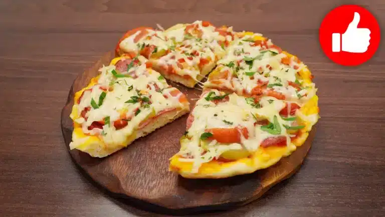 Вкусная пицца без дрожжей в мультиварке