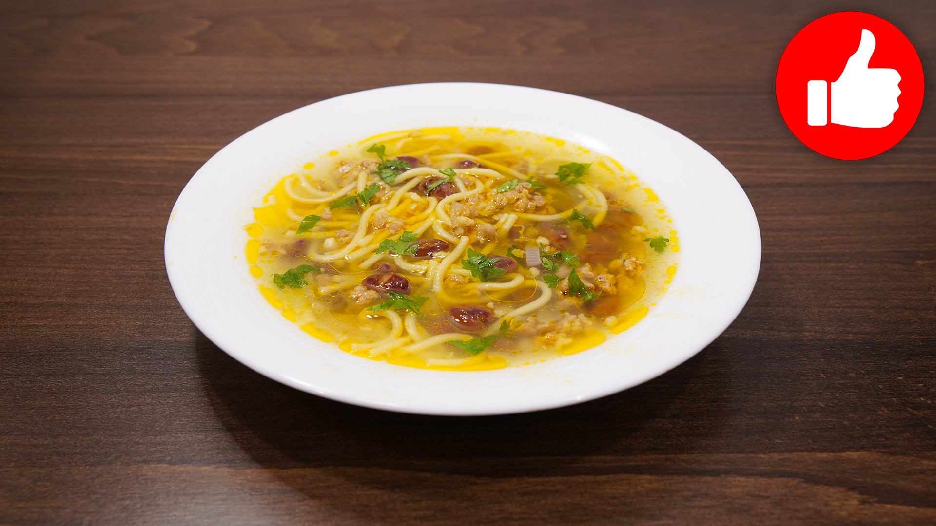 Суп с фаршем и цуккини