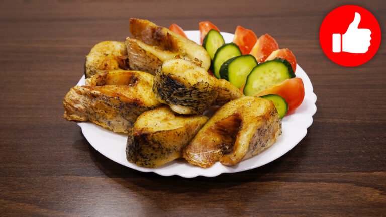 Рыба в аэрогриле с корочкой