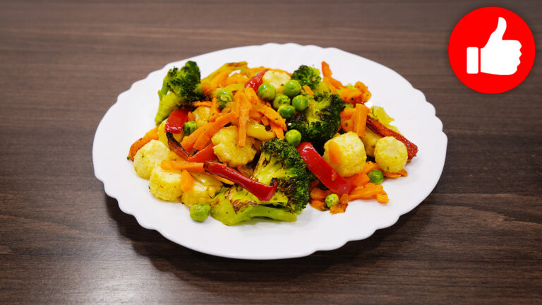 Замороженные овощи в аэрогриле