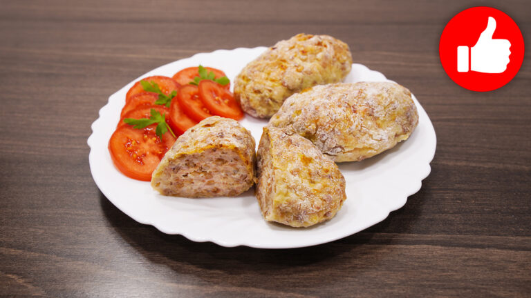 Гречаники в аэрогриле, котлеты из фарша и гречки