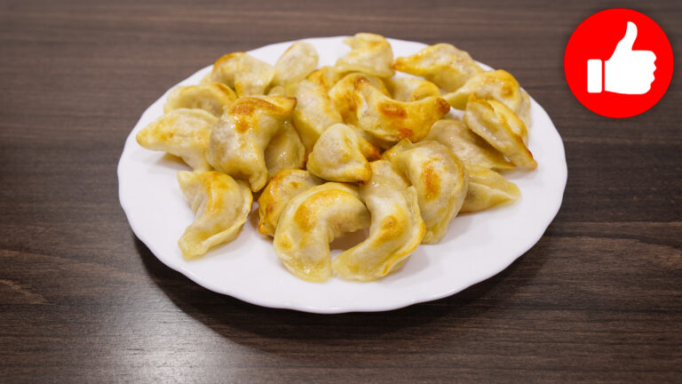 Жареные пельмени в аэрогриле