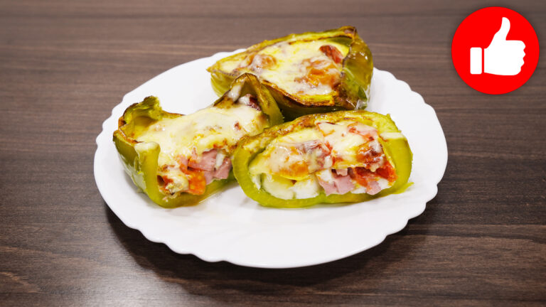 Яичница в перце в аэрогриле