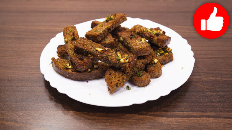 Чесночные гренки в аэрогриле