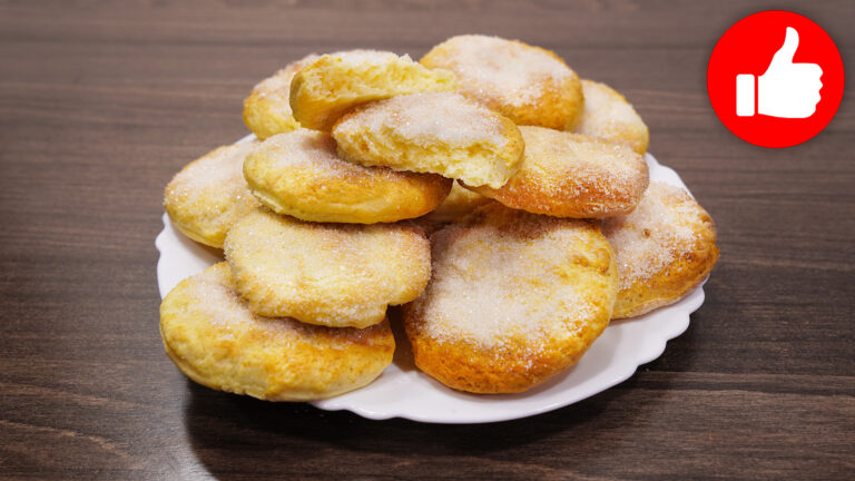 Творожные коржики в аэрогриле