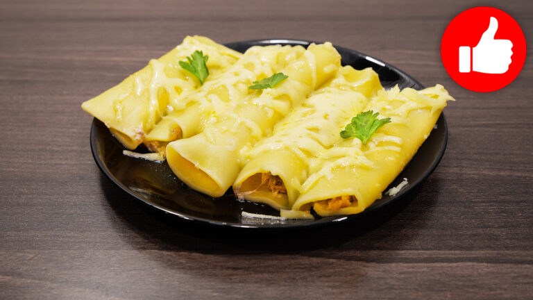 Каннеллони с фаршем в мультиварке