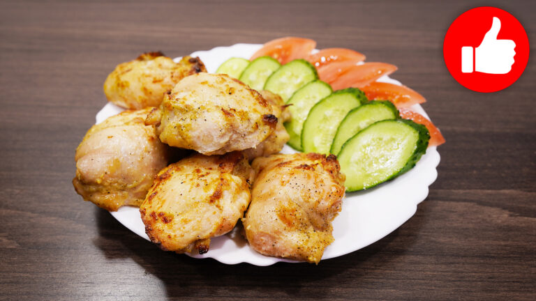 Куриное филе в сметане в аэрогриле