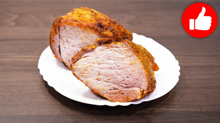 Вкусная буженина в аэрогриле