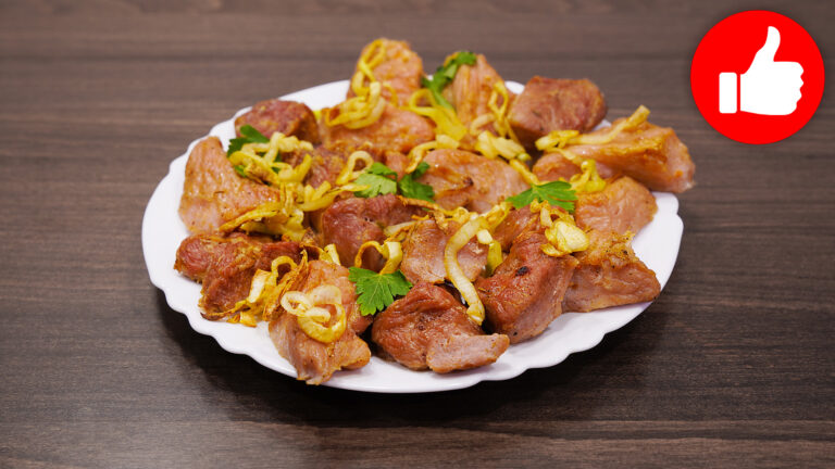 Свинина на минералке в аэрогриле