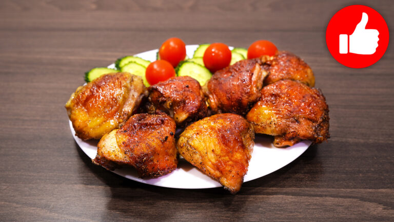 Куриные бедрышки в соевом соусе в аэрогриле