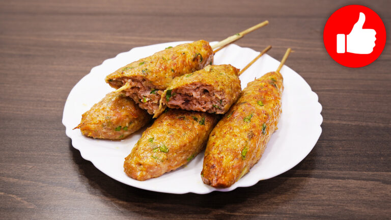 Вкусный люля-кебаб из фарша в аэрогриле