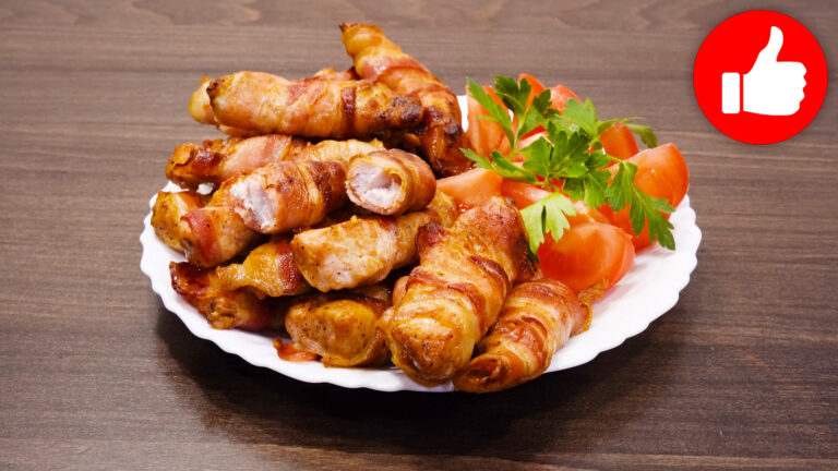 Вкусная индейка в беконе в аэрогриле