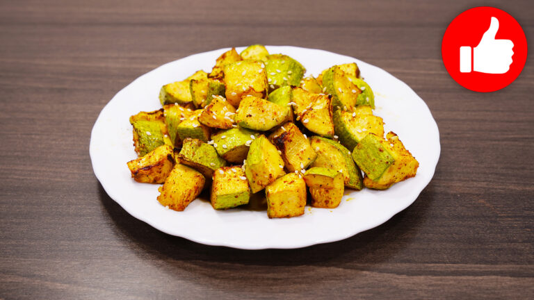 Вкусные кабачки на гарнир в аэрогриле